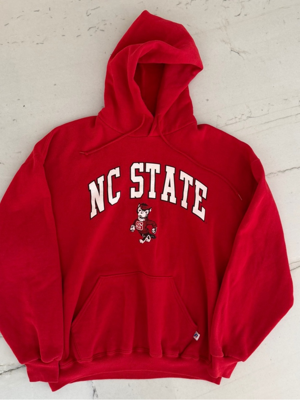 Russell Athletic NC State Hoodie Men's XL Red